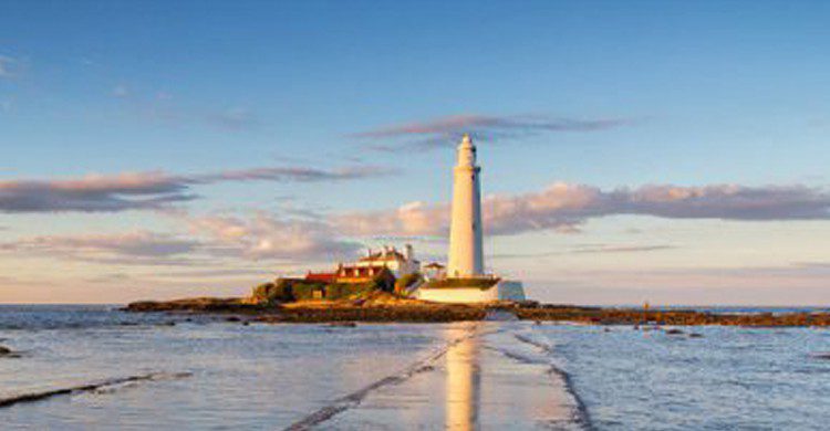 Phare de St Mary Whitley Bay Angleterre