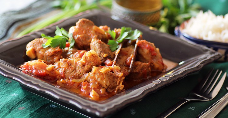 Vindaloo de porc - Inde