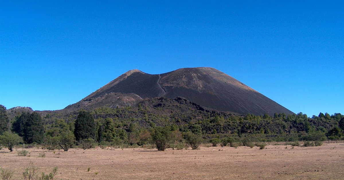 Volcan Paricutin, Mexique
