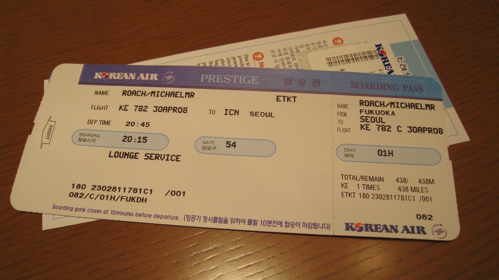 air ticket - flickr