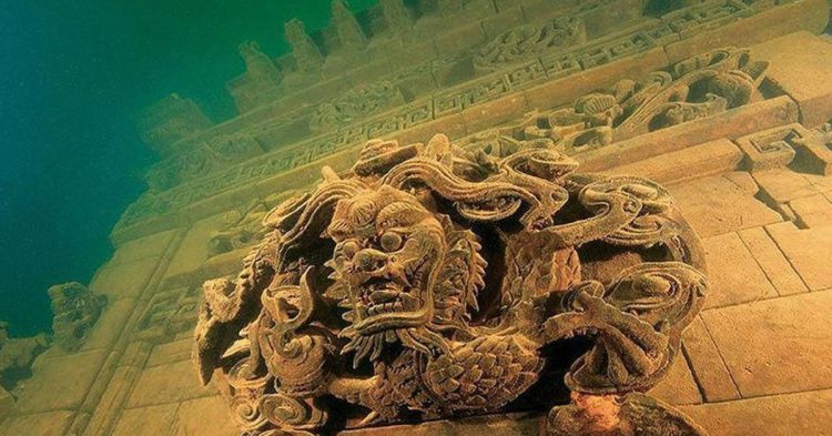 Trio de têtes de lions dans les fonds marins (Istock)