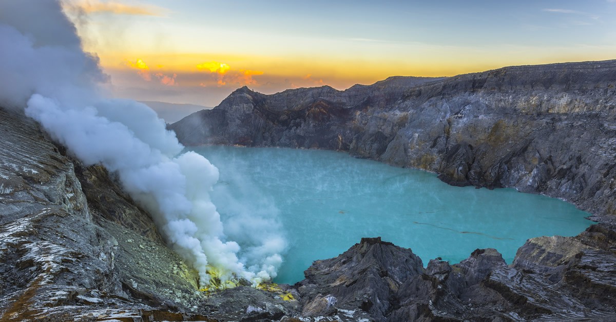 Volcan Kawah Ijen - Indonésie