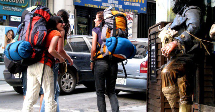 Touristes (Flickr)