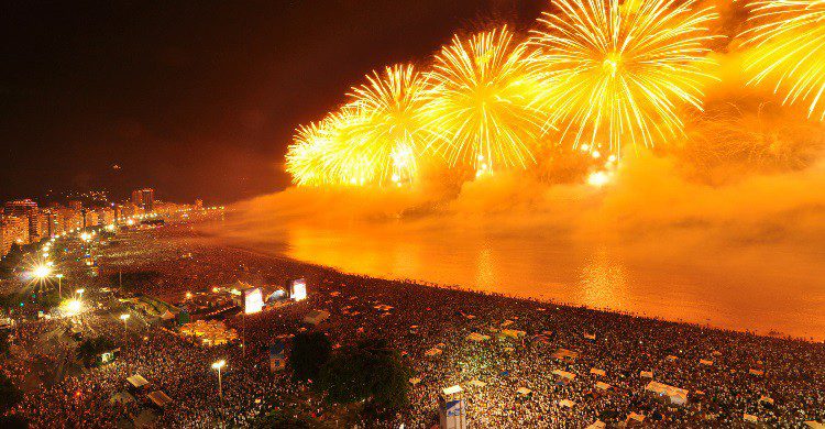 Nouvel An sur la plage de Copacabana - wenht