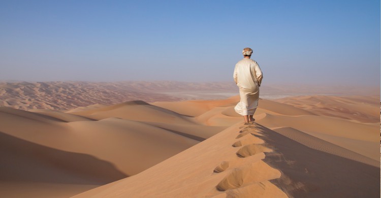 Bedoin dans le désert