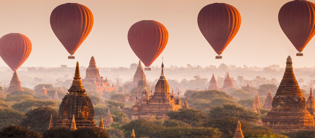 Plaine de Bagan, Myanmar