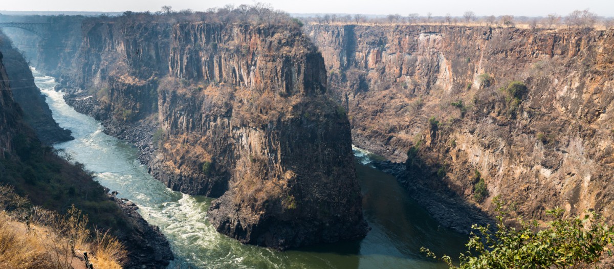 Vue sur le fleuve Zambèze