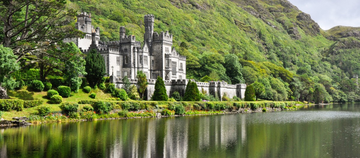 Château de Kylemore en Irlande
