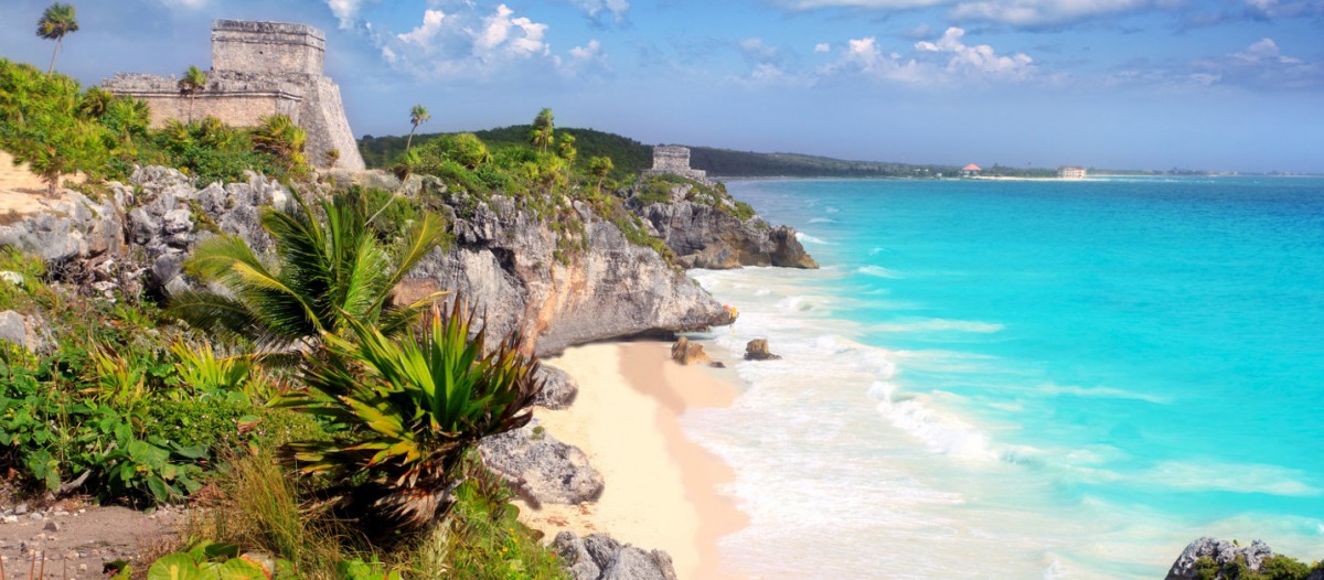 Tulum et ses ruines Maya, Mexique