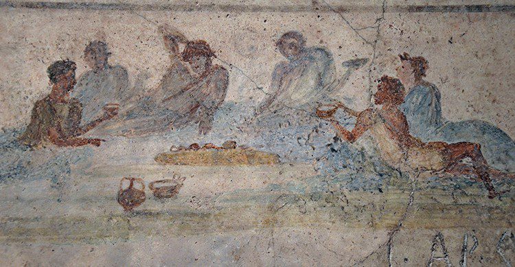 Autre fresque représentant une orgie (Flickr)