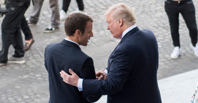 Macron et Donald Trump (foter.com)