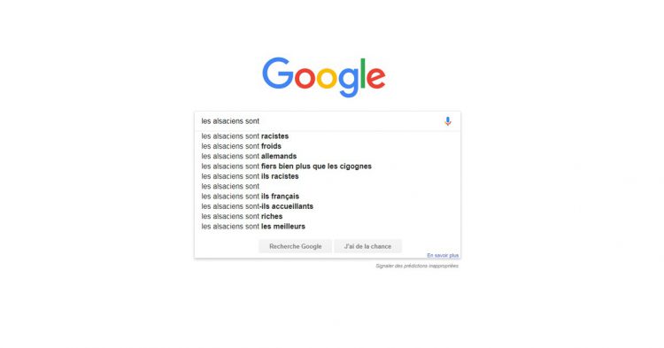 Les alsaciens (Screenshot Google )