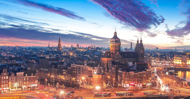 Panorama d'Amsterdam (Istock)