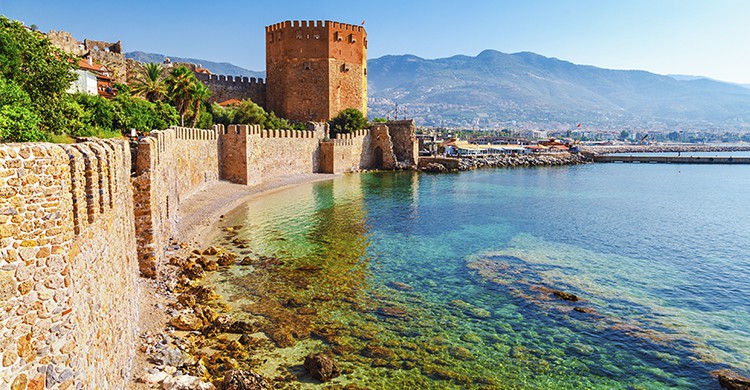 Vue sur des remparts à Antalaya, Turquie (Istock)