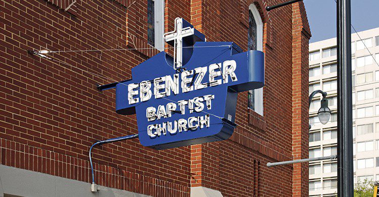 Panneau d'indication Ebenezer Place (Istock)