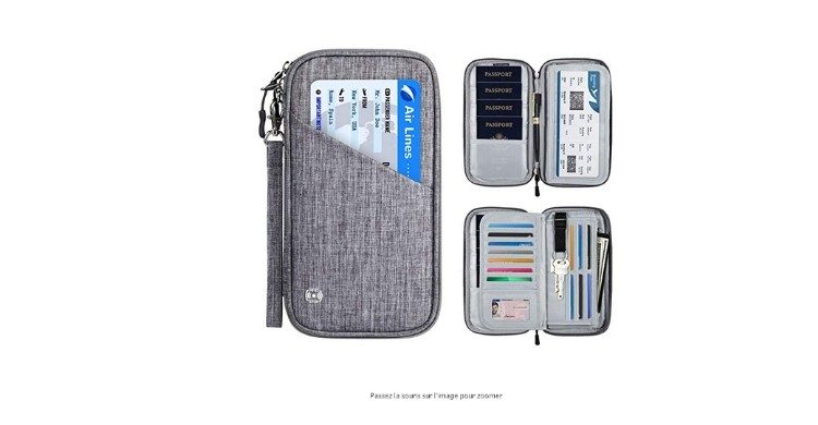 Vemingo Portefeuille de Voyage Famille Porte-Passeport avec Blocage RFID ( Amazon.fr)