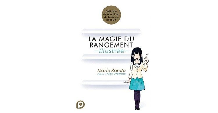 Livre sur La magie du rangement, Marie KONDO ( Amazon.fr)