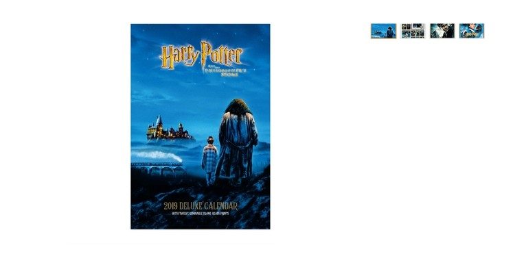 Calendrier Harry Potter 2019 (Amazon.fr)