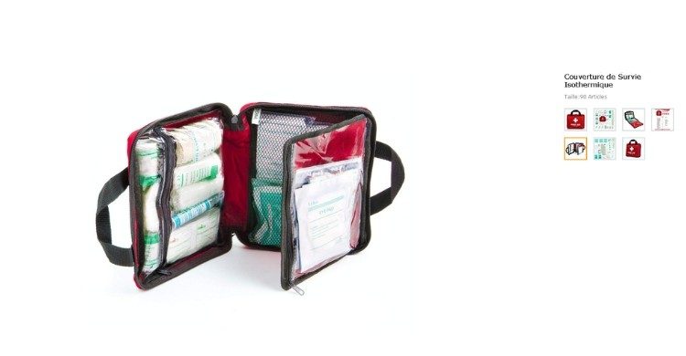 Trousse de secours (Amazon.fr)