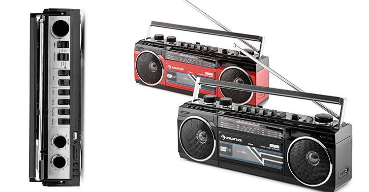 Auna Duke- Poste radio cassette (Amazon.fr)