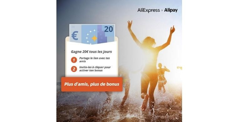 Bonus AliExpress Alipay