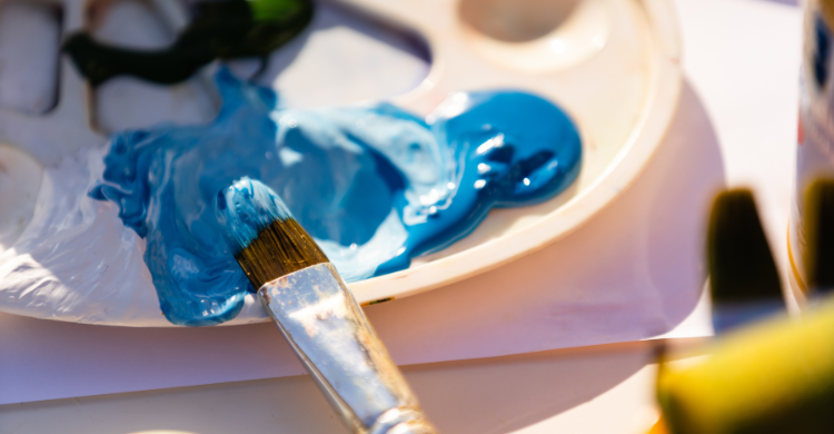 Palette de peinture